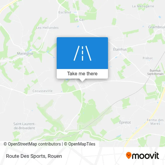 Route Des Sports map