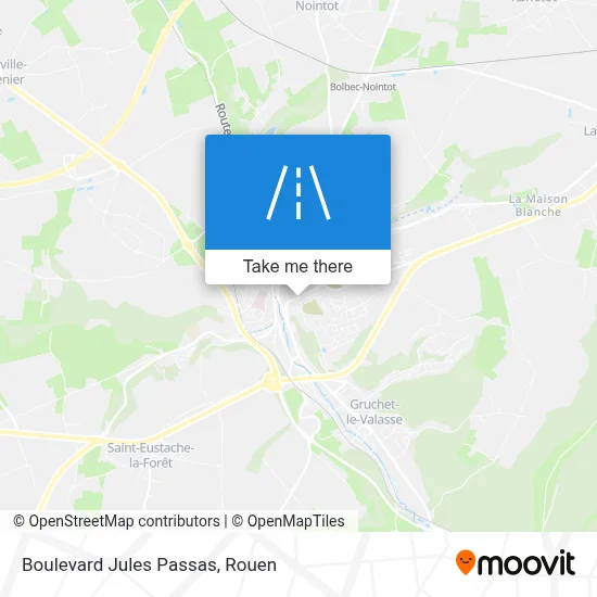 Boulevard Jules Passas map