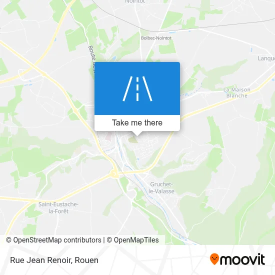 Rue Jean Renoir map