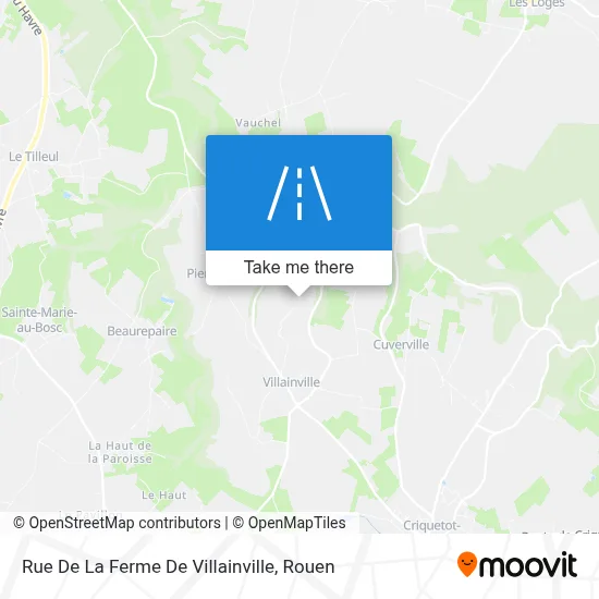 Rue De La Ferme De Villainville map