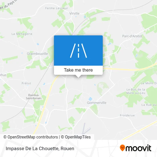 Impasse De La Chouette map