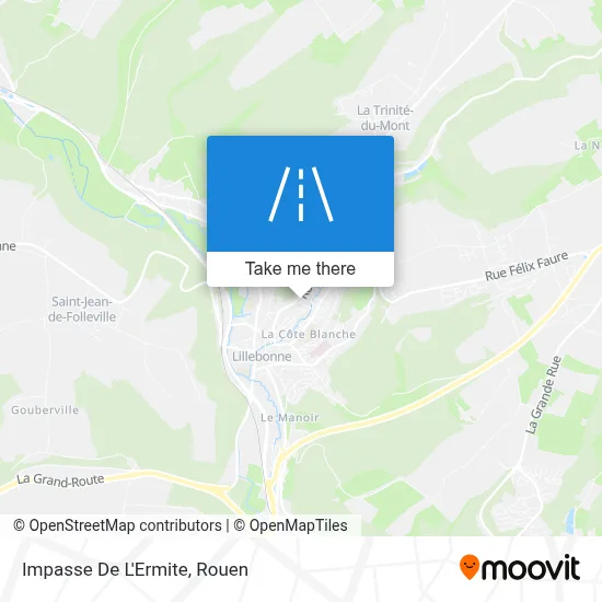 Impasse De L'Ermite map