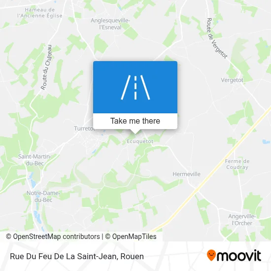 Rue Du Feu De La Saint-Jean map