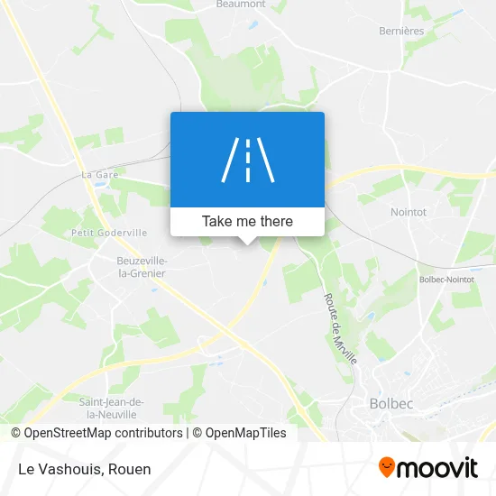 Le Vashouis map