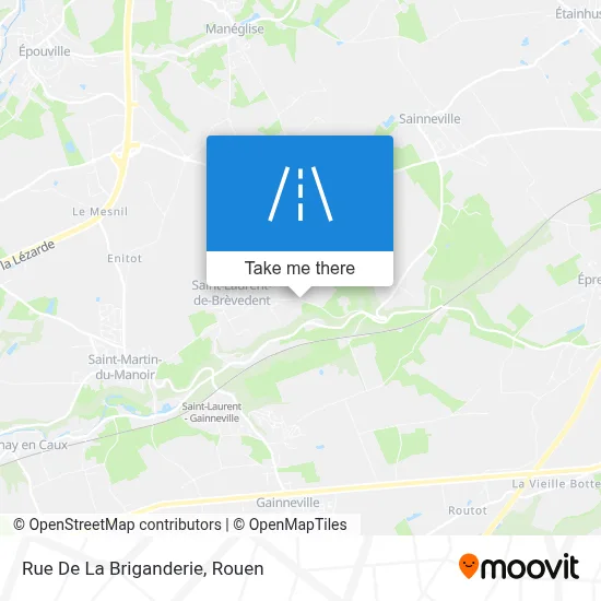 Rue De La Briganderie map