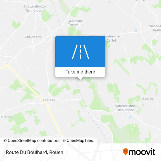 Route Du Boulhard map