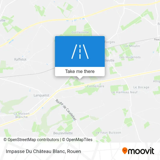 Impasse Du Château Blanc map