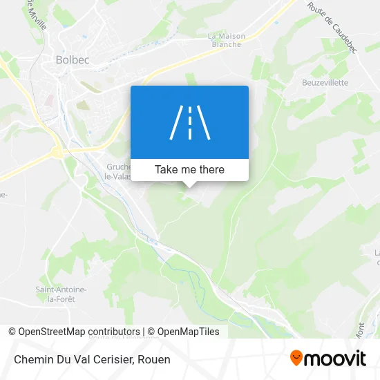 Chemin Du Val Cerisier map