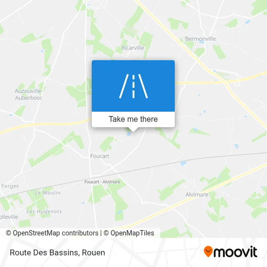 Route Des Bassins map