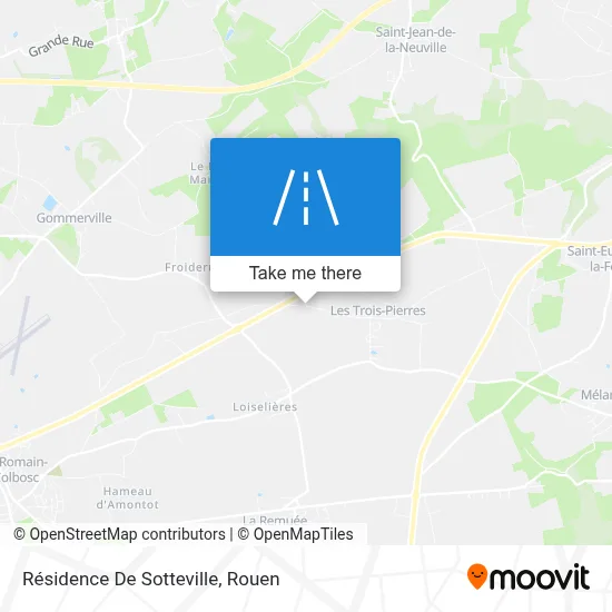 Résidence De Sotteville map