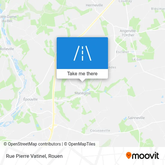 Mapa Rue Pierre Vatinel