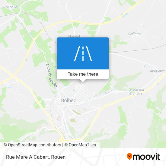 Rue Mare A Cabert map