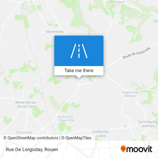 Rue De Lorgoday map