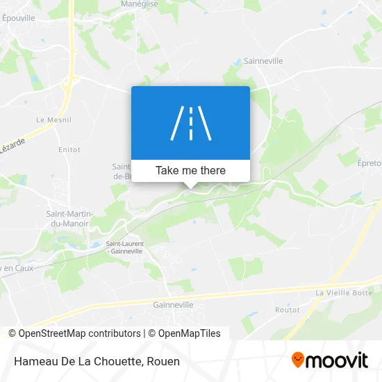 Hameau De La Chouette map