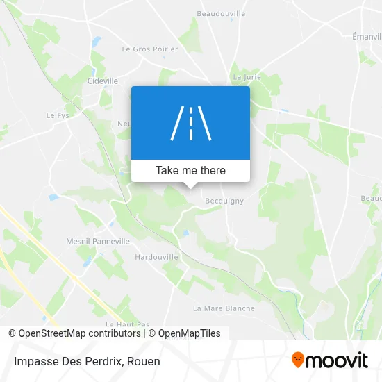 Impasse Des Perdrix map