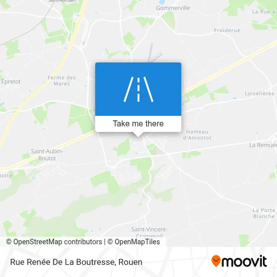 Rue Renée De La Boutresse map