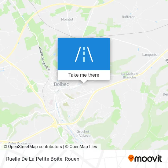 Mapa Ruelle De La Petite Boite
