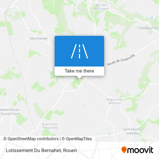 Lotissement Du Bernahet map