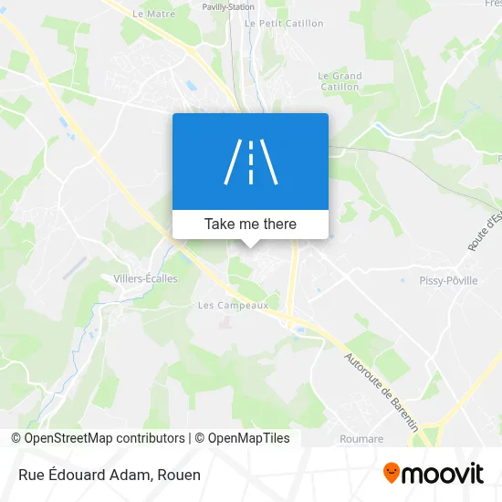 Rue Édouard Adam map