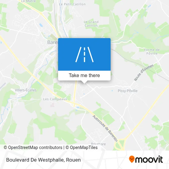 Boulevard De Westphalie map