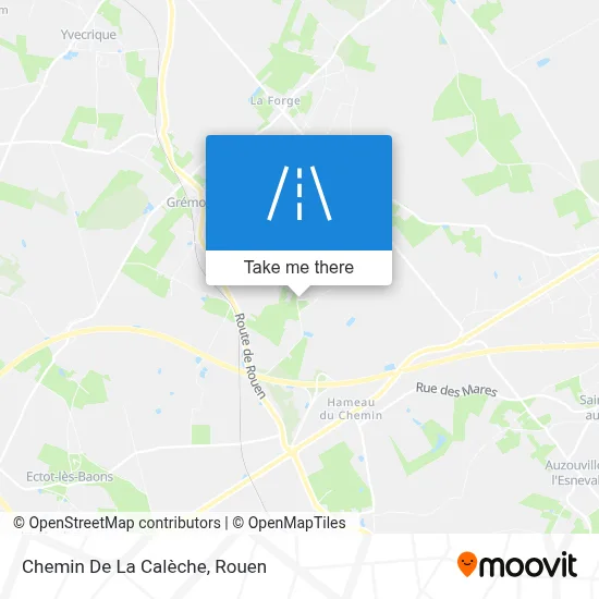 Chemin De La Calèche map