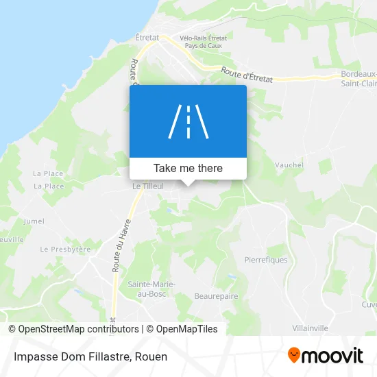 Impasse Dom Fillastre map