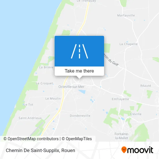 Chemin De Saint-Supplix map