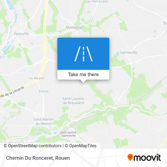 Chemin Du Ronceret map
