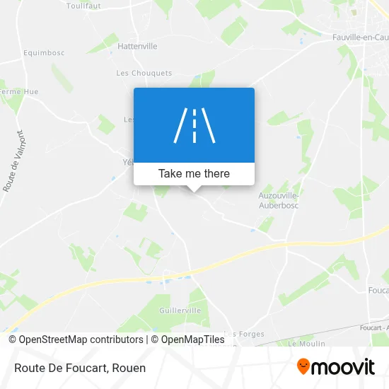 Route De Foucart map