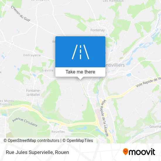 Rue Jules Supervielle map