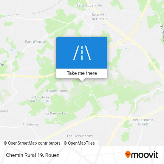 Chemin Rural 19 map