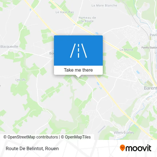 Route De Belintot map