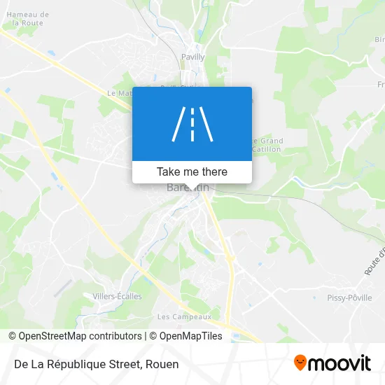 Rue De La République map