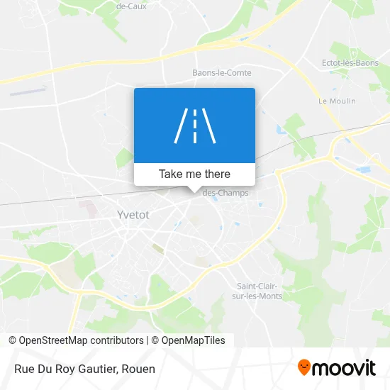 Rue Du Roy Gautier map