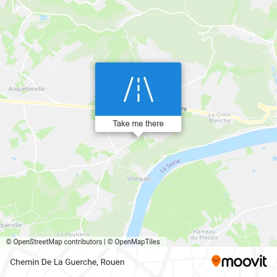 Chemin De La Guerche map