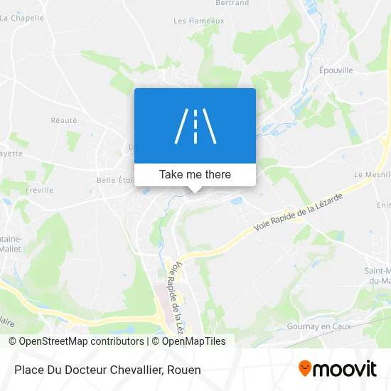Place Du Docteur Chevallier map