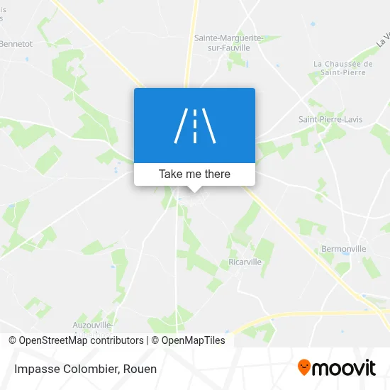 Mapa Impasse Colombier