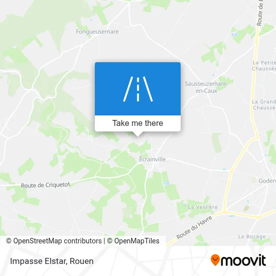 Impasse Elstar map