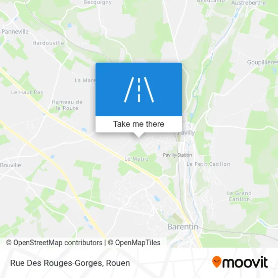 Rue Des Rouges-Gorges map
