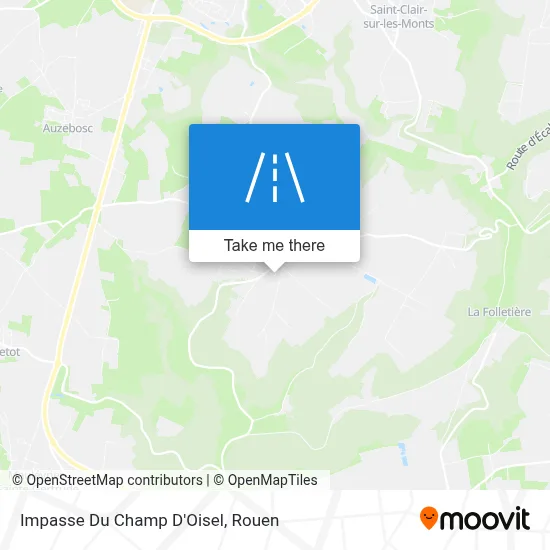 Impasse Du Champ D'Oisel map