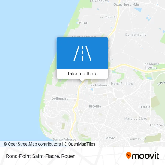 Rond-Point Saint-Fiacre map