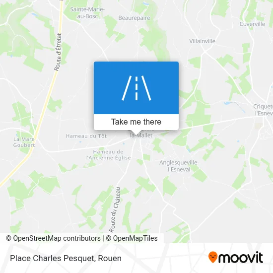Place Charles Pesquet map