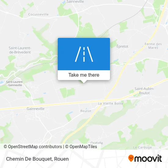 Chemin De Bouquet map