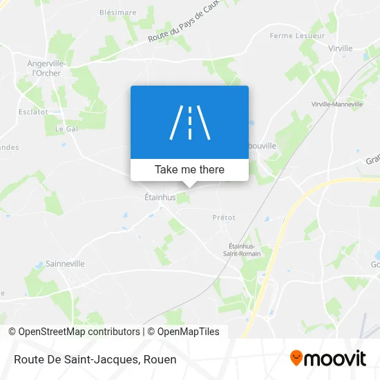 Route De Saint-Jacques map
