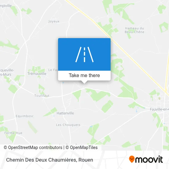 Chemin Des Deux Chaumières map