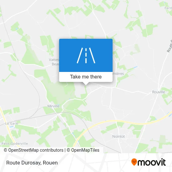 Route Durosay map