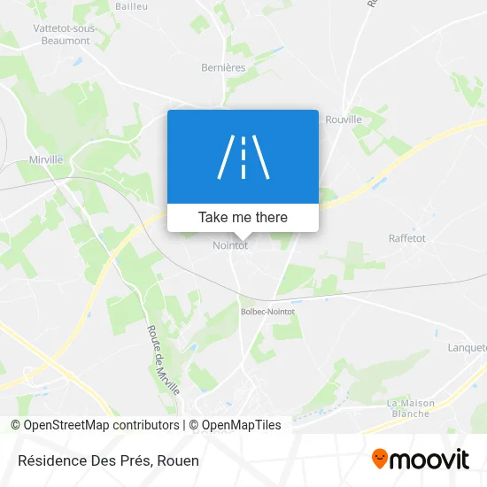 Résidence Des Prés map