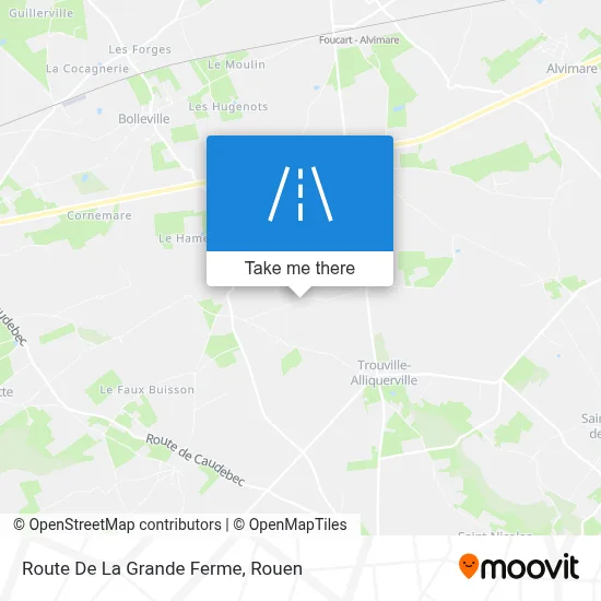 Route De La Grande Ferme map