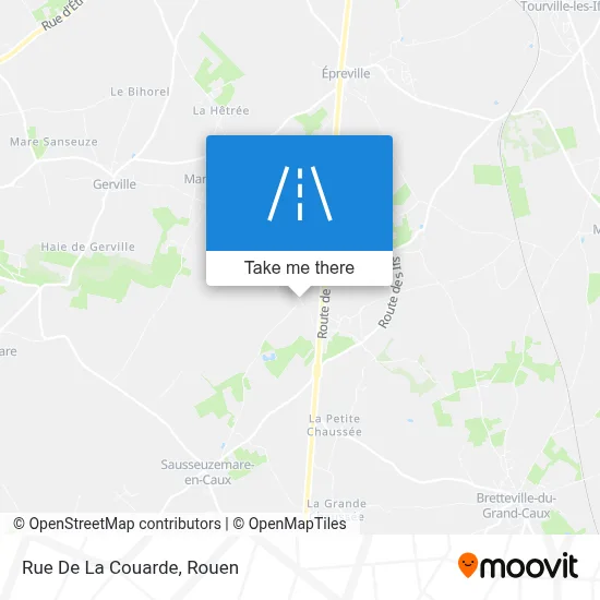 Rue De La Couarde map