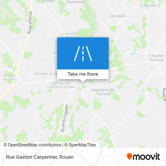 Rue Gaston Carpentier map